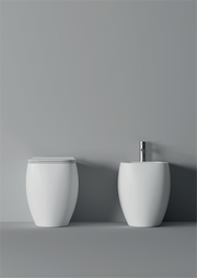 NUR Back-to-Wall WC Toilet by Alice Ceramica